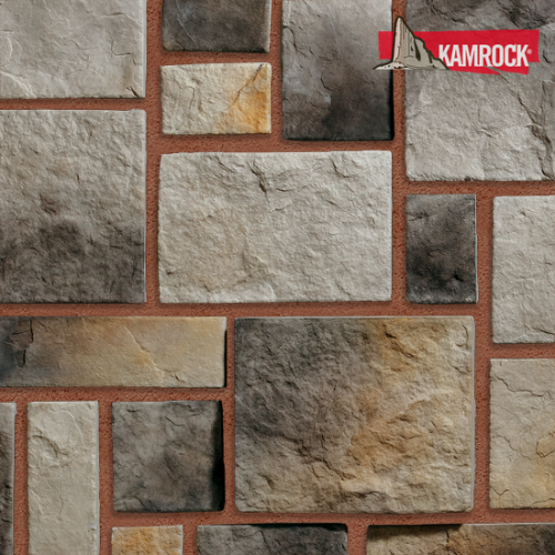 Искусственный камень KAMROCK "Средневековая стена" 03310