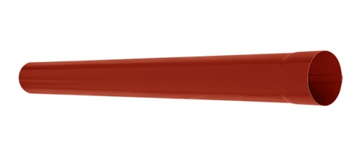 Труба водосточная AQUASYSTEM Красный RR29, D 90 мм, L 1 м